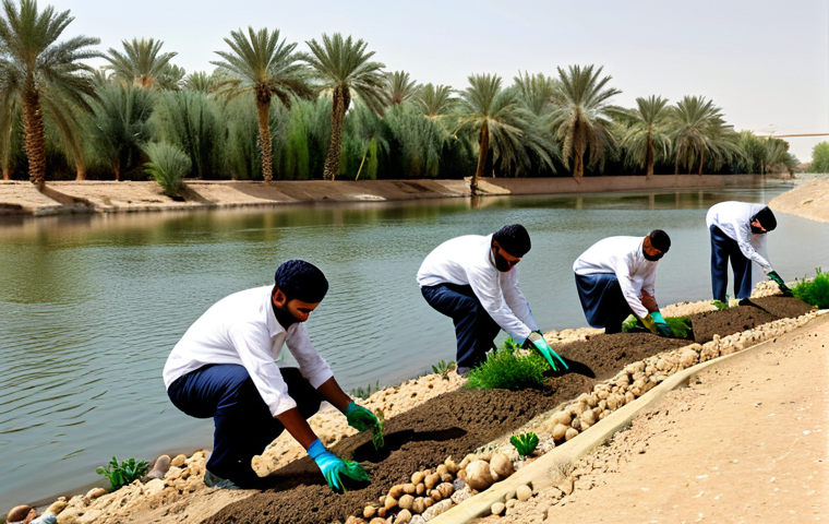 물 안보와 기업의 사회적 책임 - **

"A modern office building in Dubai with a rainwater harvesting system visibly integrated into it...