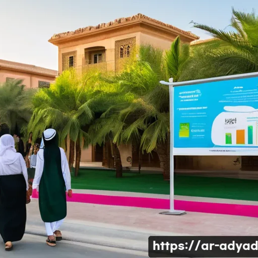 물 안보 문제 해결을 위한 시민 참여 방안 - A vibrant community awareness event in a Middle Eastern urban neighborhood, featuring diverse famili...